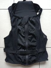 COVALLIERO Reiterschutzweste für Kinder Gr. M-L Schwarz Reitweste