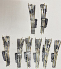 Atlas Roco Spur N Weichen rechts links  155 mm Schnellfahrweiche 8 Stück Set