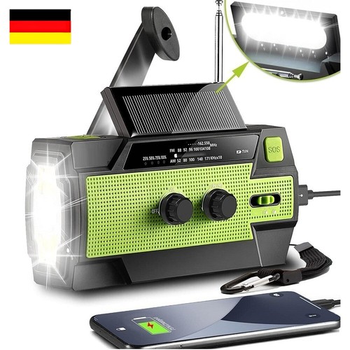 Kurbelradio notfallradio - kurbelradio, |