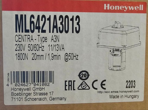 Honeywell ventilantrieb 1800n - honeywell,