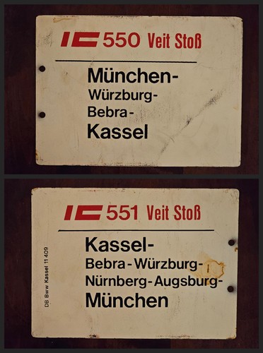 Zuglaufschild metall veit - zuglaufschild,