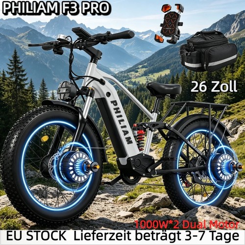 Mountainbike 52v fatbike - 26"e-mountainbike,