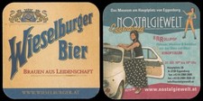 alter Bierdeckel WIESELBURG
