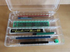 2 Mienenhalter für Kohlemienen mit ZeichenKohle 17 Kohlemienen