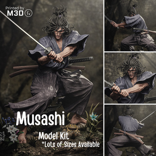 Musashi model kit figur - -,