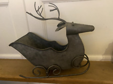 Schlitten mit Hirschkopf -