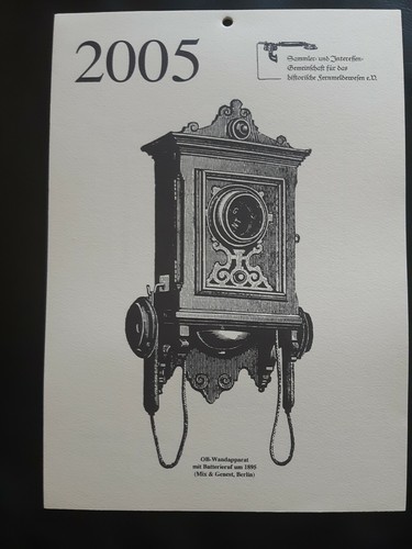 Wandkalender 2005 von der - ,