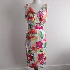 Stop Staring Alicia Estrada PinUp Kleid mehrfarbig Blumenmuster Gr L