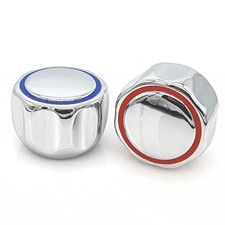 Paar Ersatzgriffe Metall