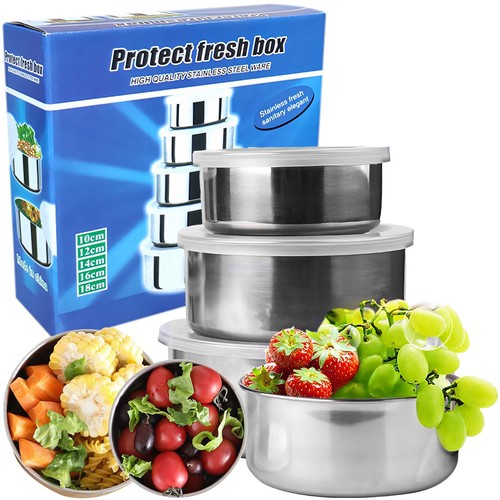 5er frischhaltedosen set - frischhaltedosen,