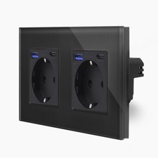 2 Steckdosen + USB 2-fach Typ