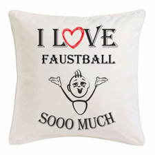 I Love Faustball KISSENBEZUG