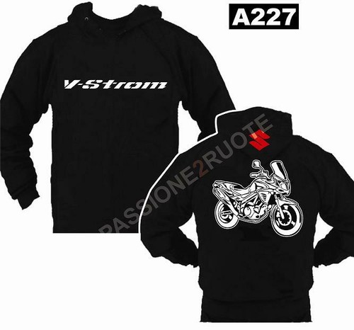 Kapuzenpulli vstrom schwarz - vstrom,
