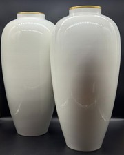 ❗️2x VINTAGE  1960er KPM Berlin Bodenvasen Trude Petri Atrium SELTEN Höhe 64cm❗️