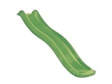 Wellenrutsche Wasserrutsche Gartenrutsche limongrün 175 cm für Podesthöhe 90 cm