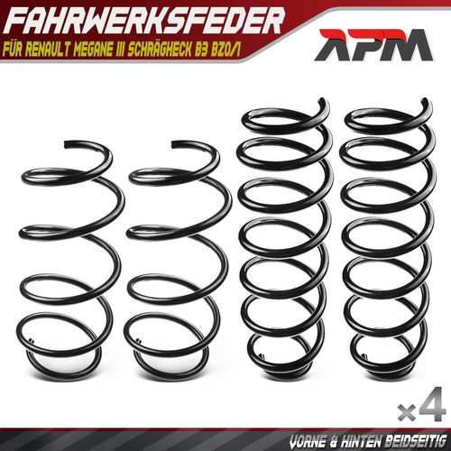 Federn fahrwerksfeder vorne - 4x,