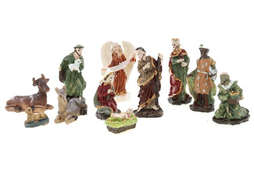Mini krippenfiguren teilig - mini, 11-teilig