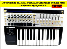 Novation 25 SL MkII USB DAW Controller Remote Midi Keyboard DjEquipment ⚠️DEFEKT