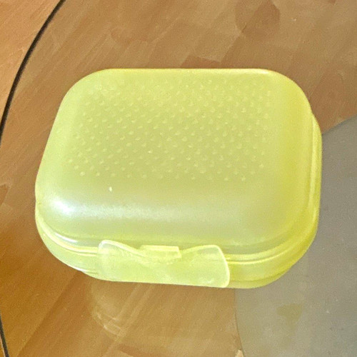 Brotdose tupperware gelb - brotdose,