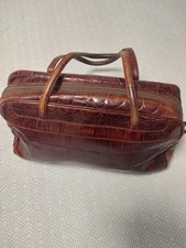 Original JOOP  Damen Echtes Leder Handtasche Dunkel Braun  Vintage