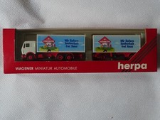Herpa - Mercedes Koffer-Hängerzug "Hakawerk", 1:87, OVP