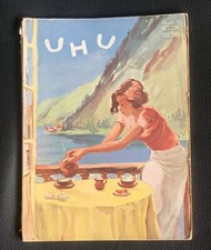 WALTER  TRIER  U. V. A.  IN  :  UHU  HEFT  11  AUG.  1933  SEHR  SELTEN !