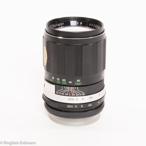 Soligor 135mm objektiv - soligor,