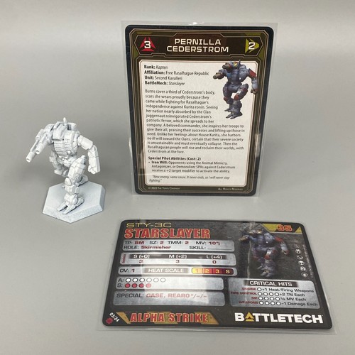 Battletech starslayer plastik - battletech,