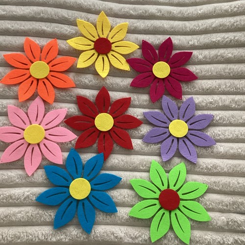 Riesige xxl blumen - aus, filz