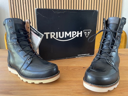 Triumph stoke black boot - triumph,
