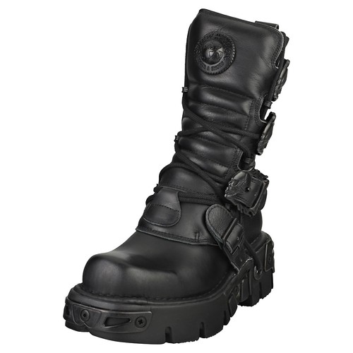 New rock metallic stiefeletten - metallic,