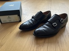 Crockett Jones Herrenschuhe Cambourne Double Monk Gr.42,5 UK 8,5