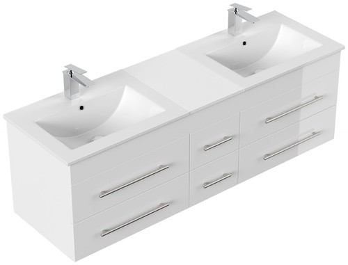 Doppelwaschplatz 153cm