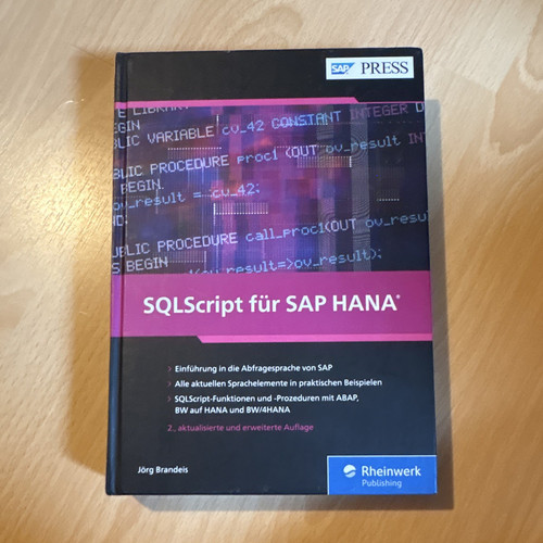 Sap press sqlscript - sap,