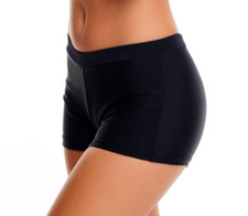 Z-18304-HP1-SW) DAMEN HOTPANTS BIKINI BADEHOSE TANKINI UNTERTEIL SCHWARZ GR. 44