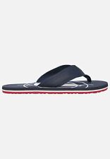 Tommy Hilfiger Embossed Hilfiger Beach Sandal Latschen Flip-Flop Blau FM0FM03982