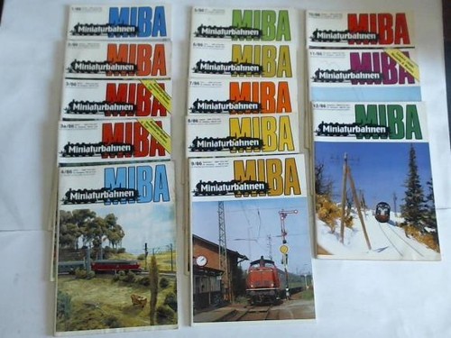 Miniaturbahnen jahrgang - miniaturbahnen.,