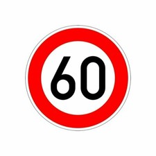 Aufkleber "VZ 274-60