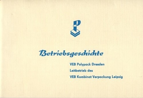 Veb polypack dresden kombinat - veb,