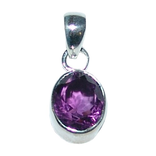 Amethyst facettierter 925er