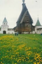 altes Foto Holzkirche auf Stelzen ca. 10x15cm D2664a