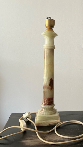Steinsäule lampenfuß 46 - lampenfuß,