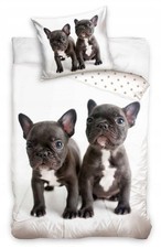 Bulldogge bettwäsche set - bettwäsche,