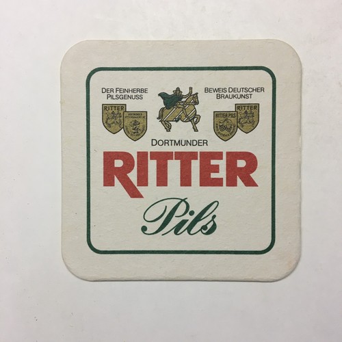 Bierdeckel dortmunder ritter - bierdeckel,
