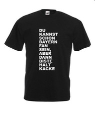 T-Shirt Größe S bis 4XL Anti Bayern Gegen Bayern Fussball Stadion Fans Ultras