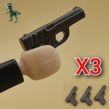 X3 Playmobil Pistole-Revolver