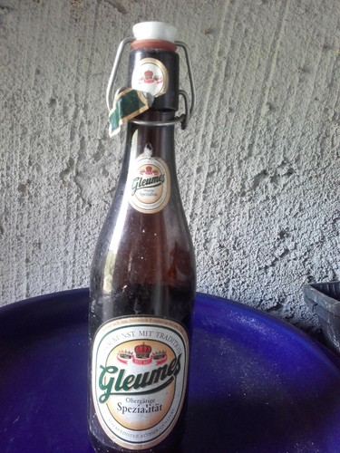 Bierflasche gleumes mit - bierflasche,