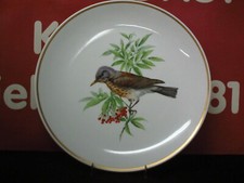 MEISSEN PRUNK TELLER - SCHALE VOGEL MALEREI DEKOR 260113 1.WAHL