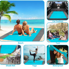 Picknickdecke 200x210cm Stranddecke Wasserdicht Strandmatte Campen, Wandern