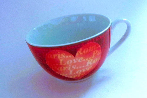 PORZELLAN-KAFFEE-HERZ-TASSE-FL